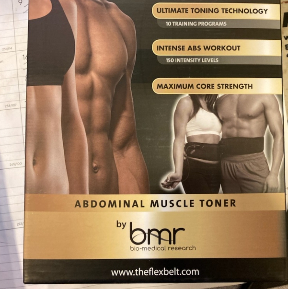 Flex Belt..abdominal toner